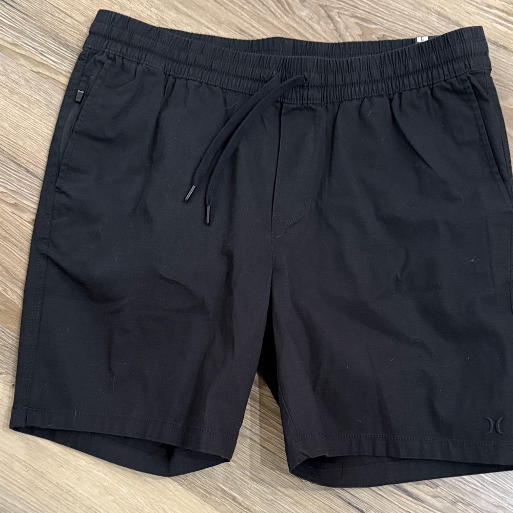 Hurley Men's Black Athletic Shorts